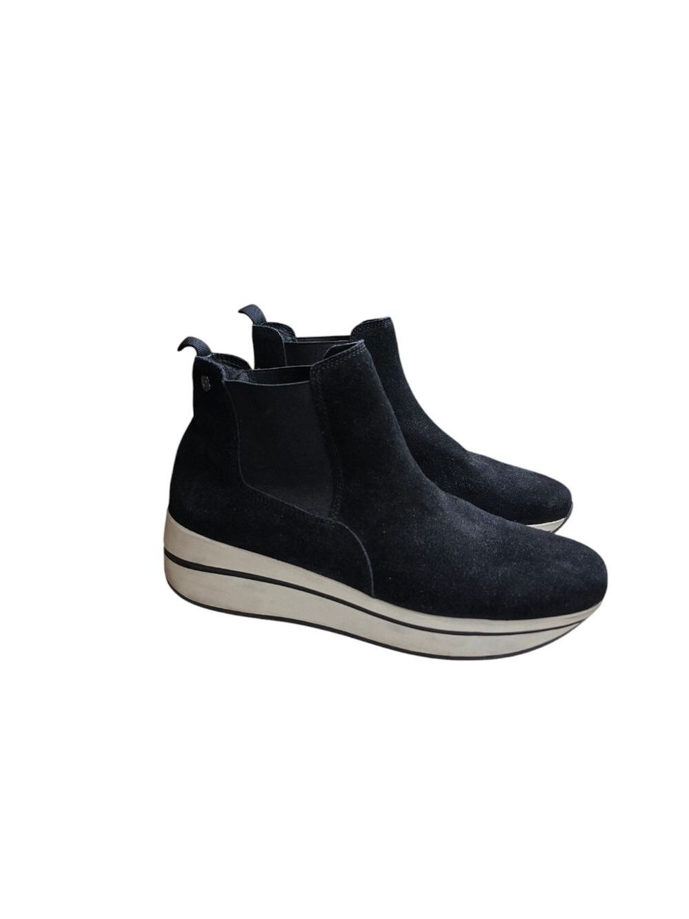 Carmela Love For Leather Black White Boots 41